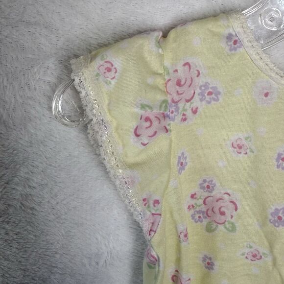 Vintage Carters Infant Baby Girls Size 9-12 Months 9M Bubble Romper Pajamas - Picture 8 of 11